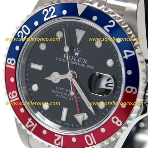 rolex gmt ghiera rossa e blu